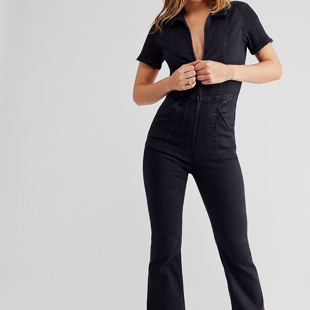 Free People Jayde Flare Jumpsuit